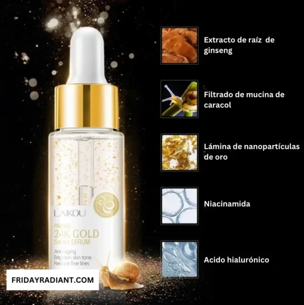 24k gold serum