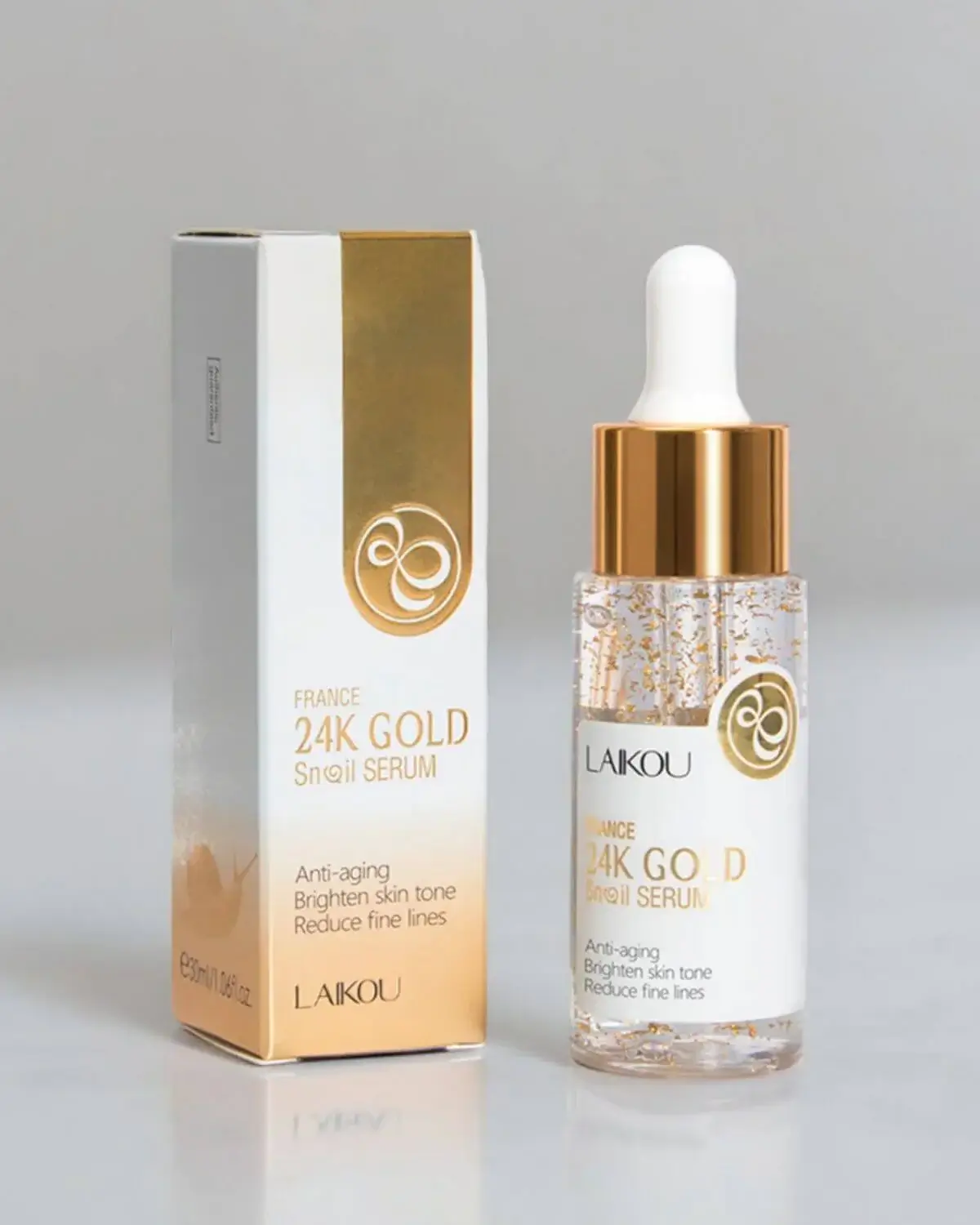 laikou 24k gold snail serum